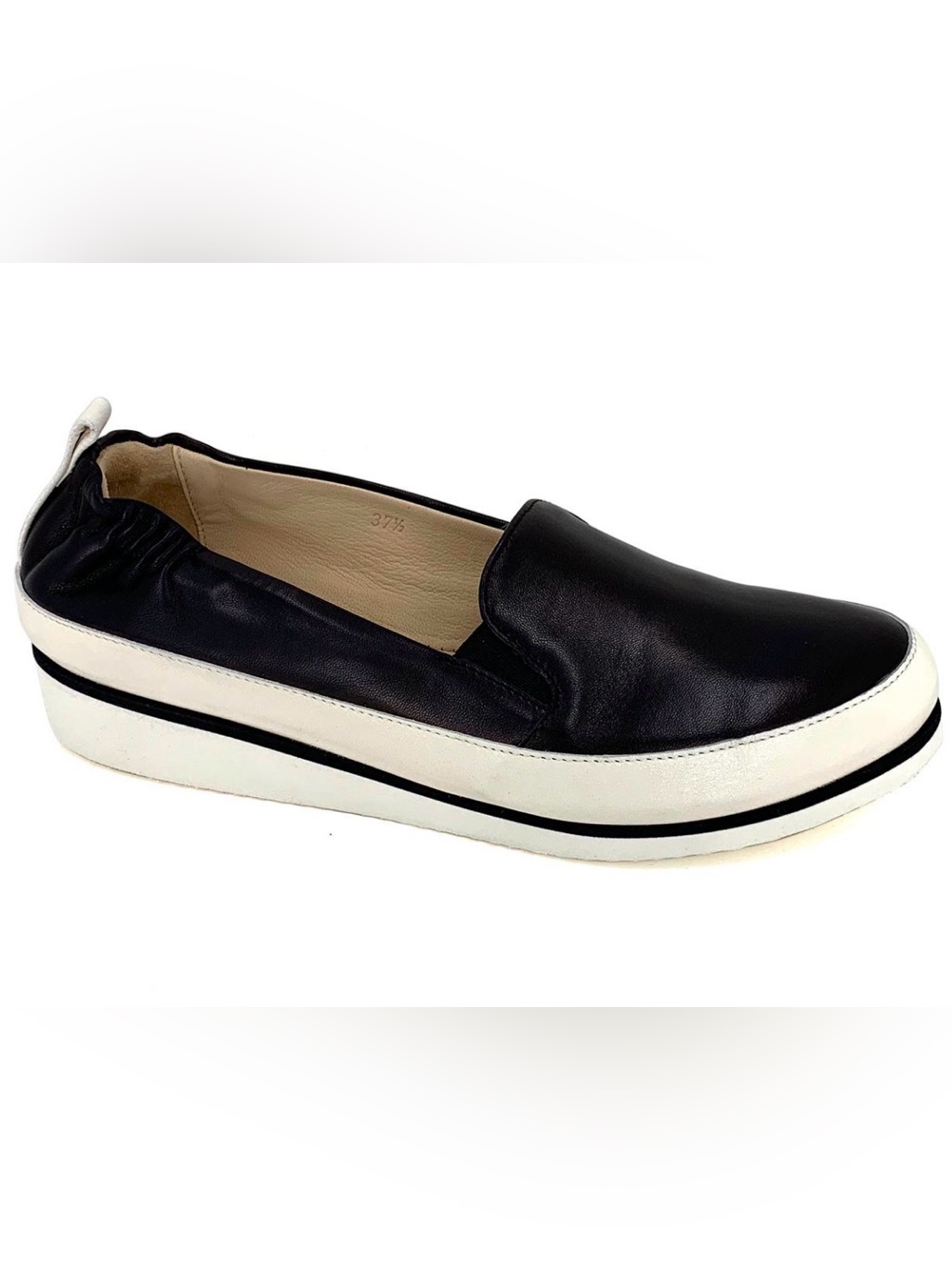 New Ron White Nelleca Athleisure Slip-On Shoe In Onyx / Gold